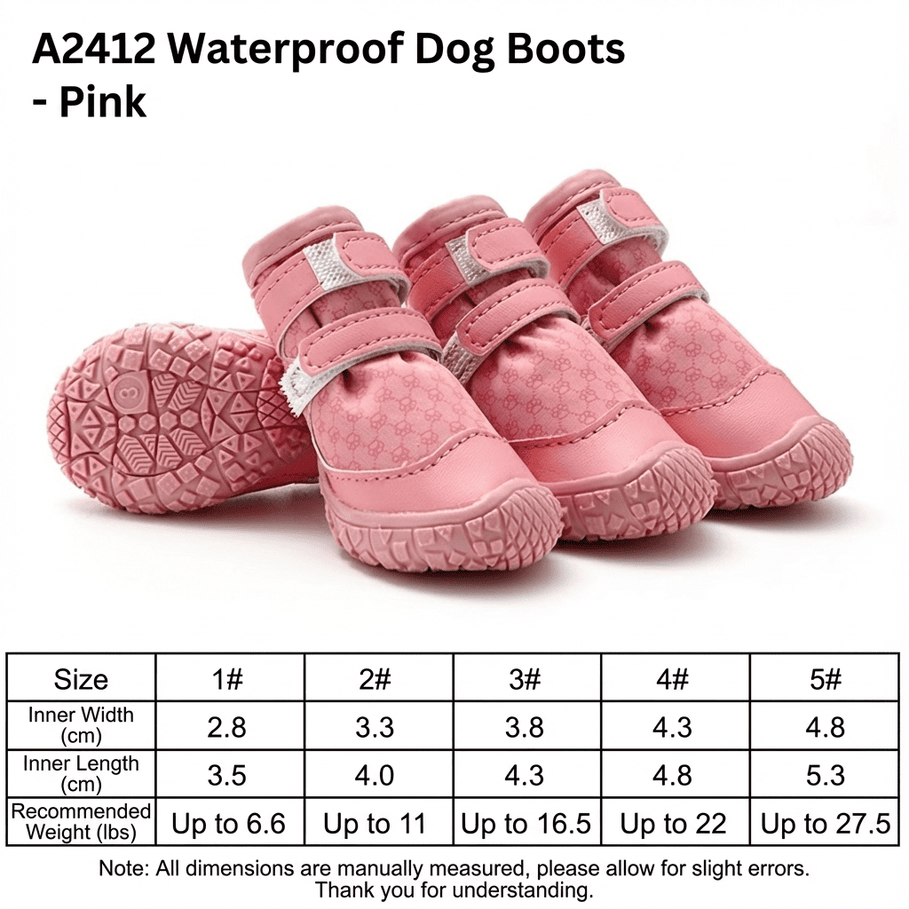 Waterproof Dog Boots 2025 New Design