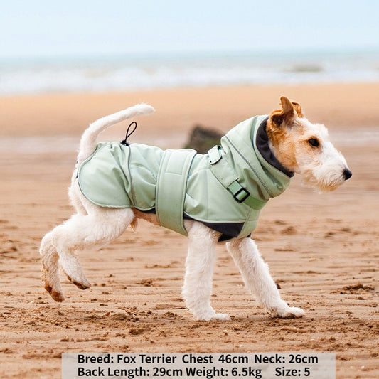 High Collar Windproof Jacket