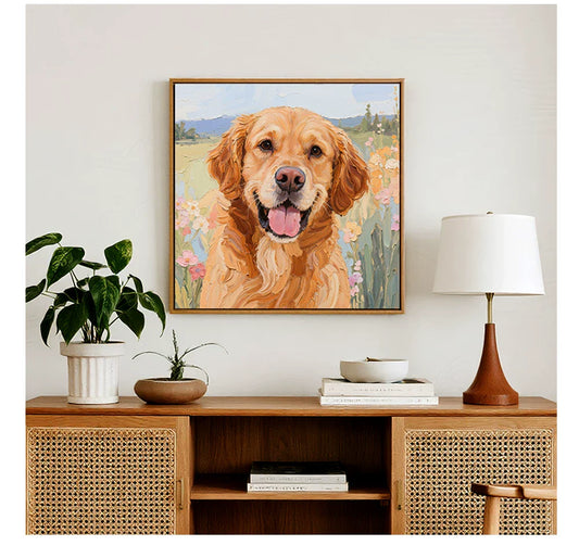 Pet Custom Oil Painting